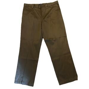Dockers D2 Men's Straight Fit Casual Pants Mid Rise Tan Size 38 x 30